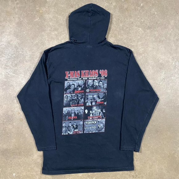 Vintage 2006 Godsmack Xmas Khaos Tour Black - Picture 2 of 4